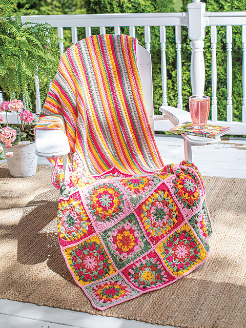 Dahlia Festival Throw
