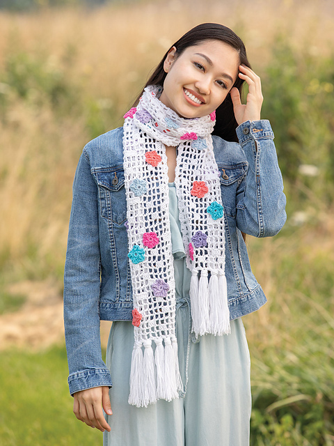 Spring Blossom Scarf