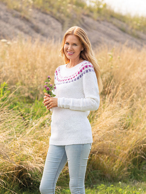 Isabella Striped Pullover