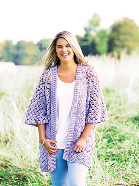 Lavender Valley Cardi