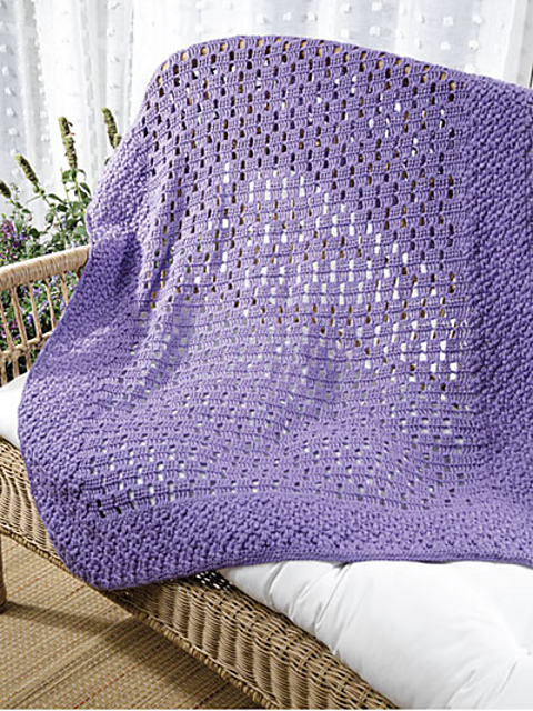 Floral Fantasy Lapghan