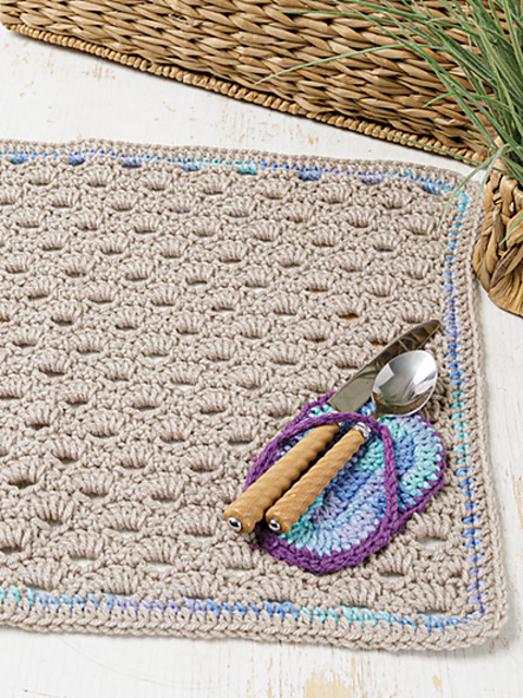 Flip-Flops Place Mat