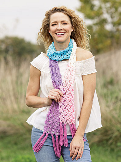 Gossamer Shells Scarf