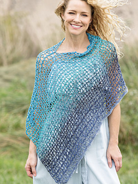 Lacy Spring Poncho