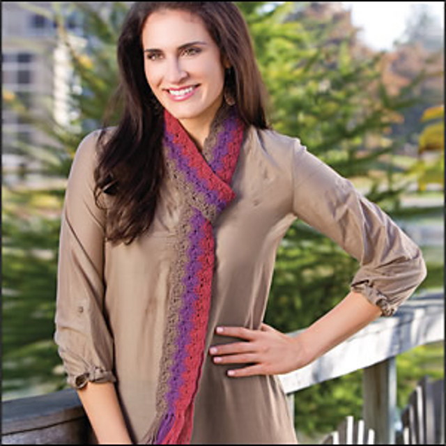 Ravelry: Sunburst Scarf pattern by Daniela Nii