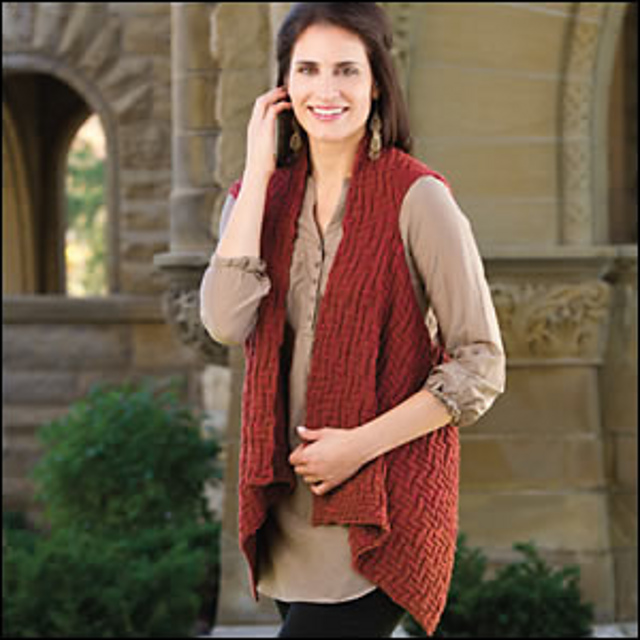 Textured Vest 