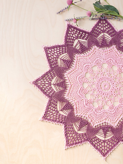 Amethyst Doily