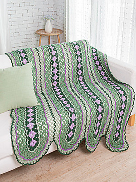 Granny Stitch Inspirations Throw