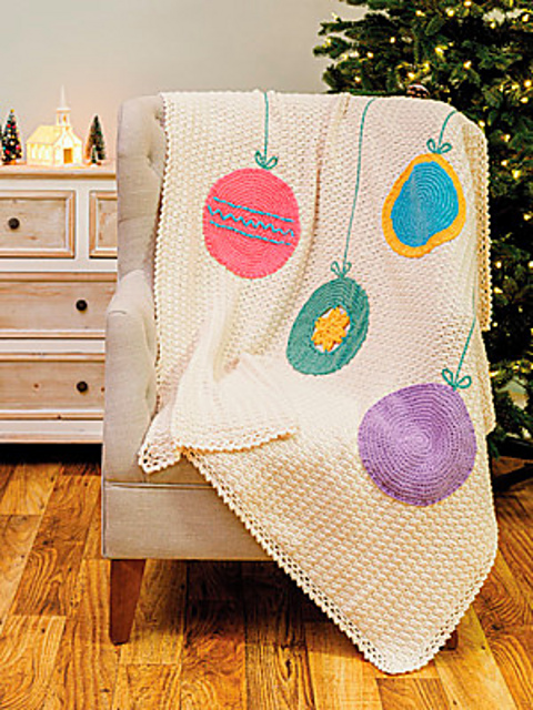 Vintage Ornaments Afghan