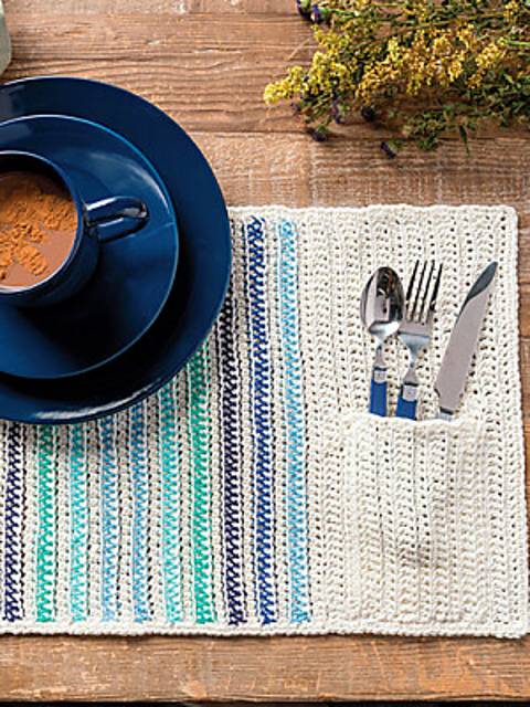 Herringbone Stripes Place Mat