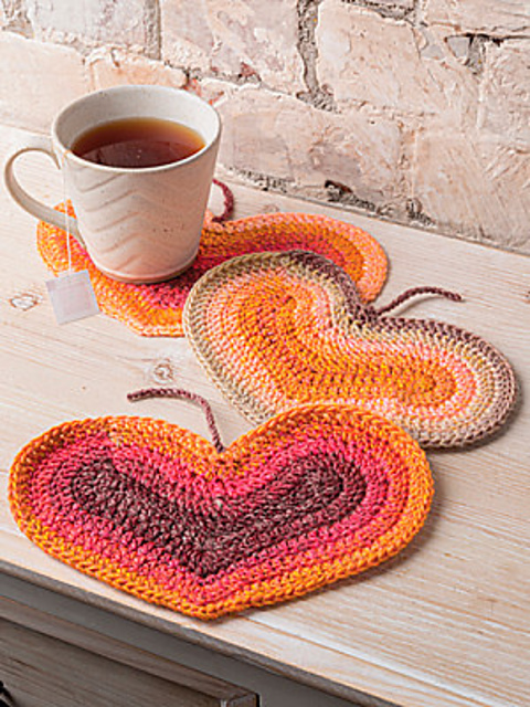 Tree Mug Patterns Ravelry: Redbud Tree Mug Rugs pattern by Tara Orchard