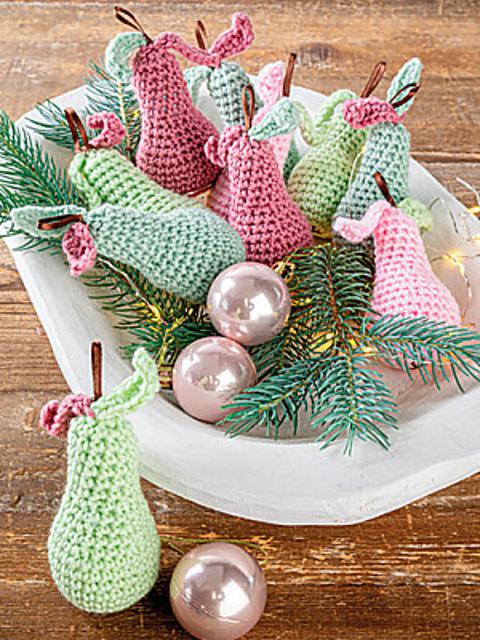 Marzipan Pear Ornament