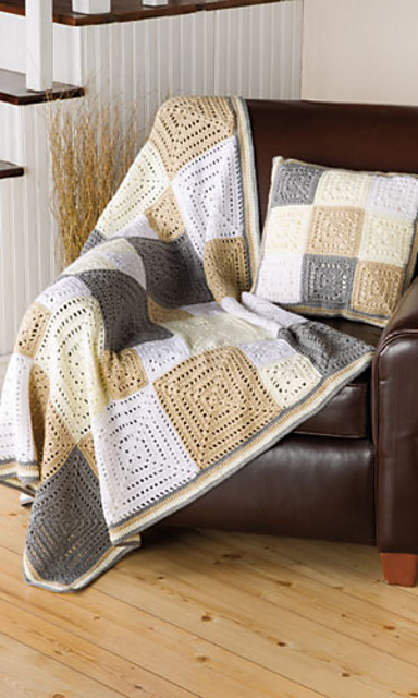 City Blocks Throw & Pillow