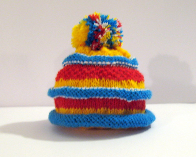 Multicolor baby hat