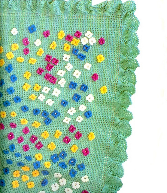 Flowers Baby blanket
