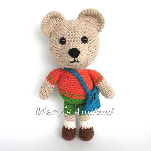 School Boy Bear The Ami
