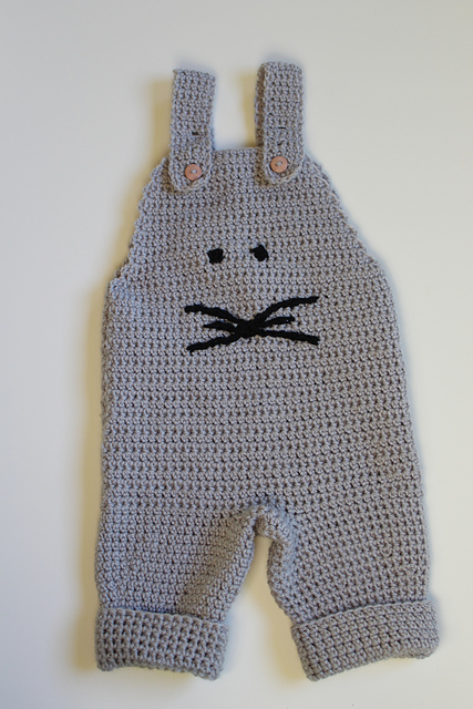 baby dungaree "mouse"