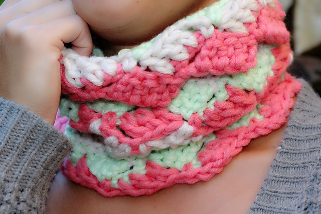 infinity scarf "ice cream"