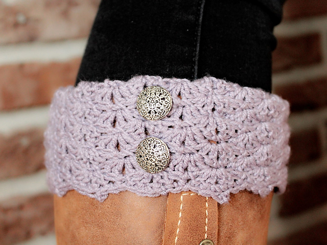 boot cuffs "Mila"