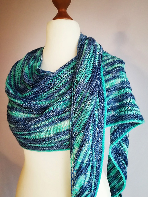 Colour Scream Shawl