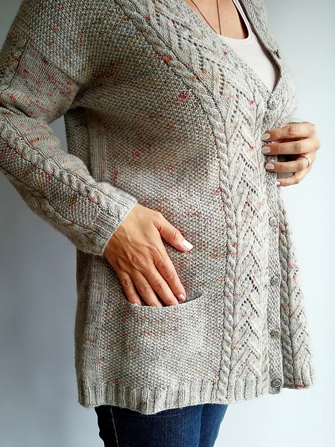 Foggy Roofs Cardigan