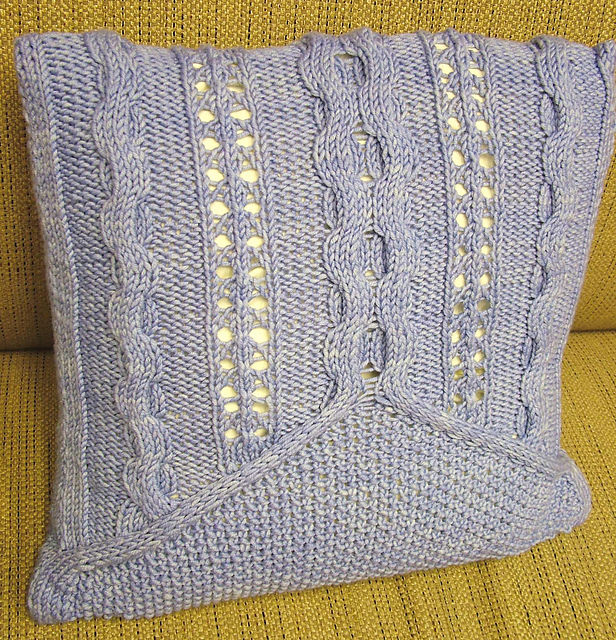 #56 Lavender Square Pillow