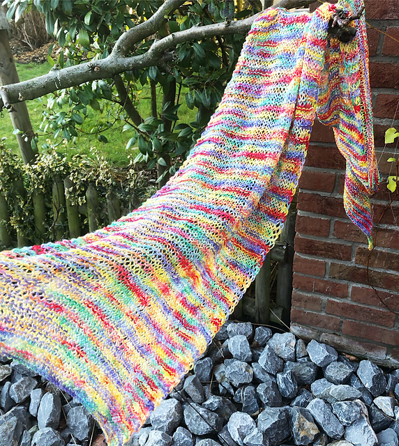 ENPS = Easy No Purl Scarf