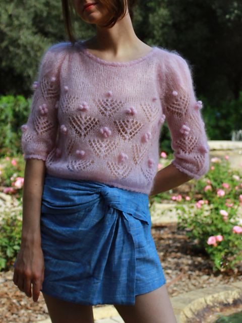 Au Revoir Blouse (top down version)