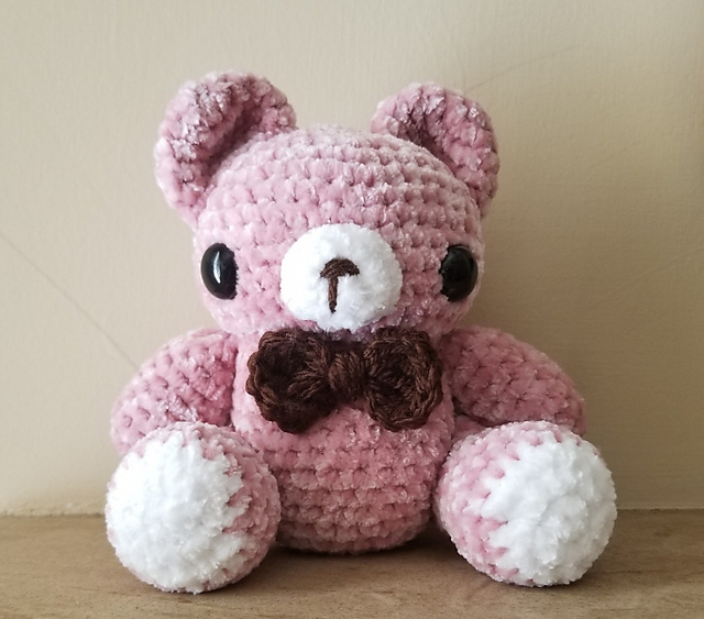 Bernard the Velvet Teddy Bear