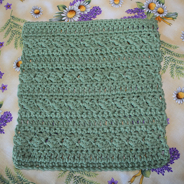 Sedge Stripe Dishcloth