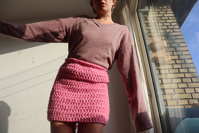Chunky Wool Skirt
