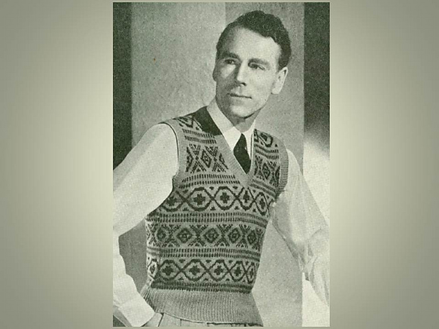 Men's Fair Isle Vest
