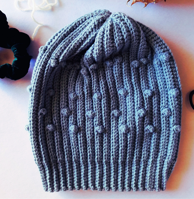 Mandy Bands Bobble beanie
