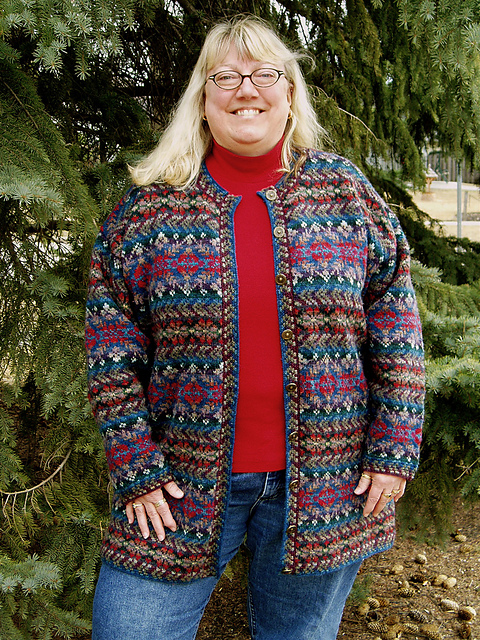 Ravelry: Marina - Crew-Neck Cardigan pattern by Alice Starmore