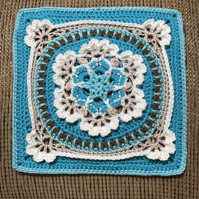 Starflower Afghan Square