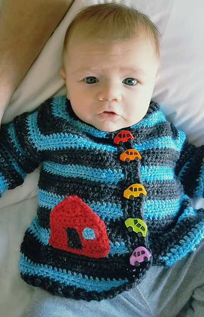 Town & Country Baby Cardi
