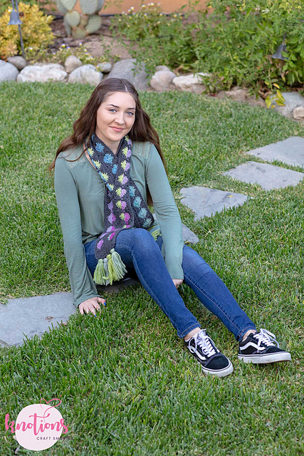 Bubblegum Dots Scarf