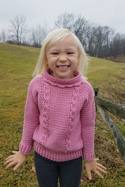 Simple Cabled Sweater