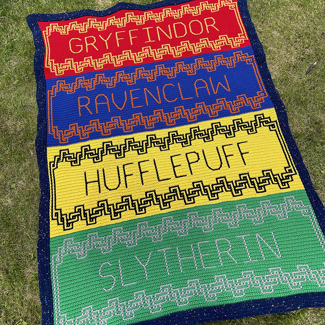 Hogwarts Houses Blanket