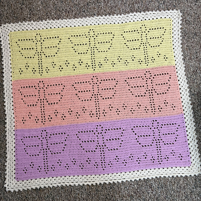 Dancing Dragon Flies (dragonfly) Baby Blanket