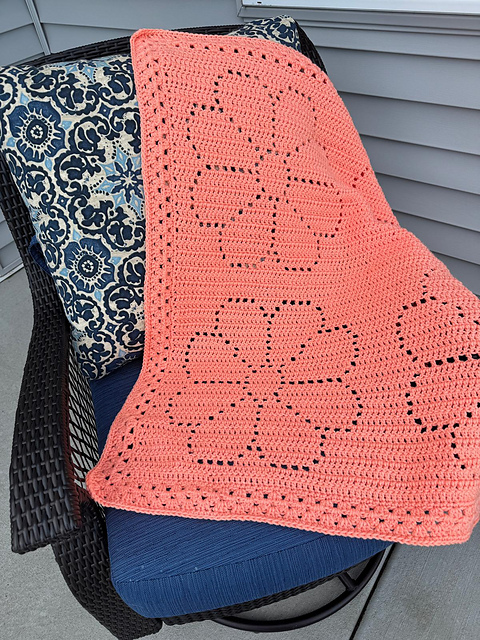 Crazy Daisy Blanket