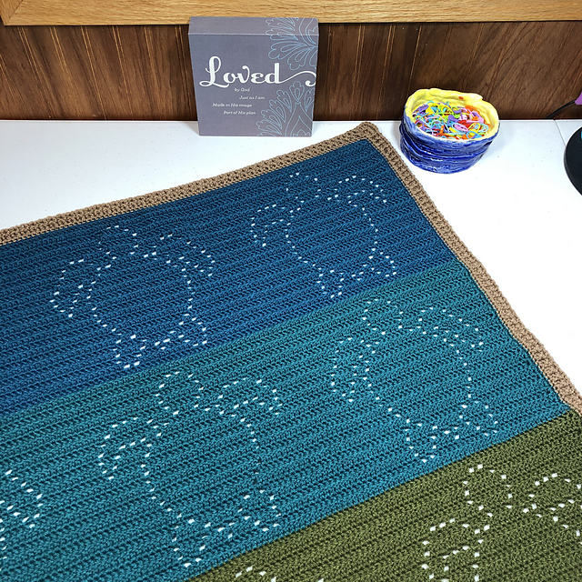 Just Keep Swimming Sea - Turtle Baby Blanket