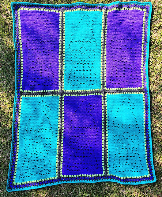 Christmas Gnomes Blanket