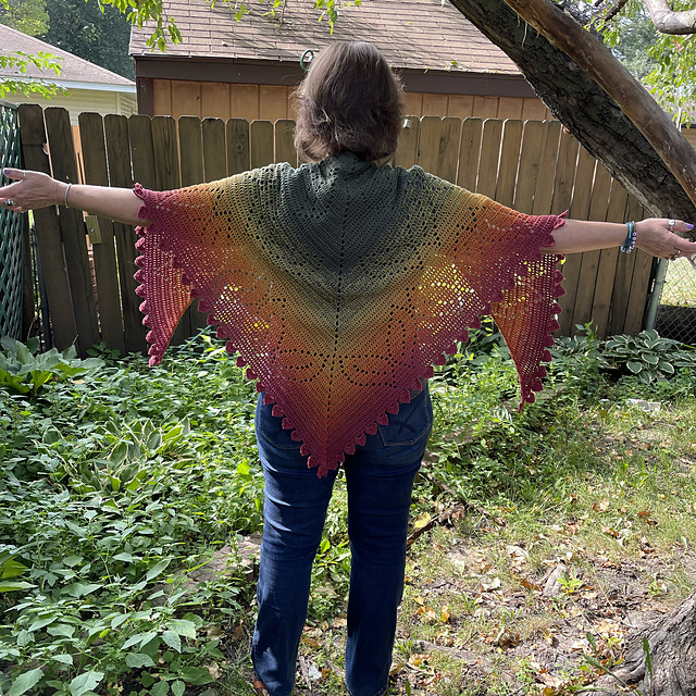September Leaves Shawl