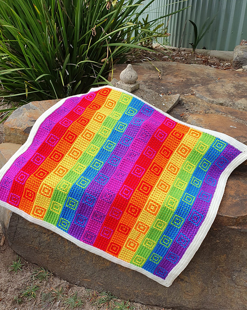 Hopscotch Mosaic Stash Buster
