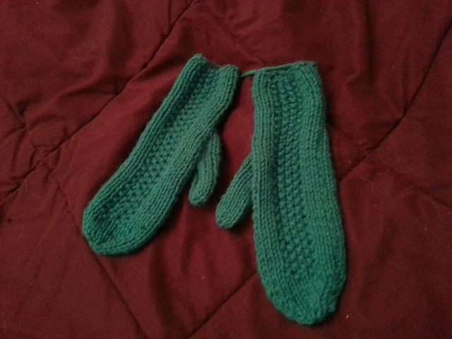 Panel Backed Mittens #98