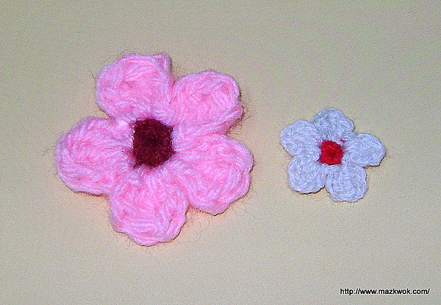 Cherry blossom applique