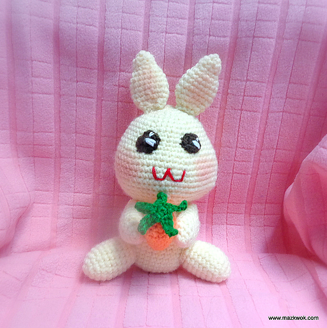 Amigurumi: Happy bunny