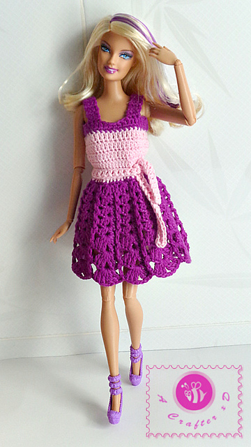 Fashion doll tank dress