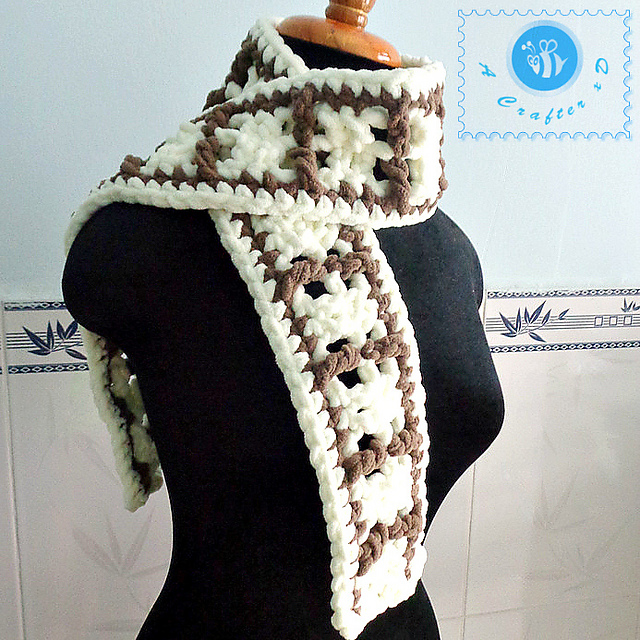 Ladder unisex scarf